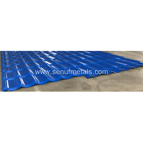 For Serbia glazed tile roll forming machine